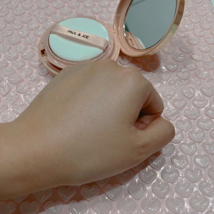 シースルー ヴェール コンパクト/PAUL & JOE BEAUTE/ファンデーションを使ったクチコミ(4枚目)
