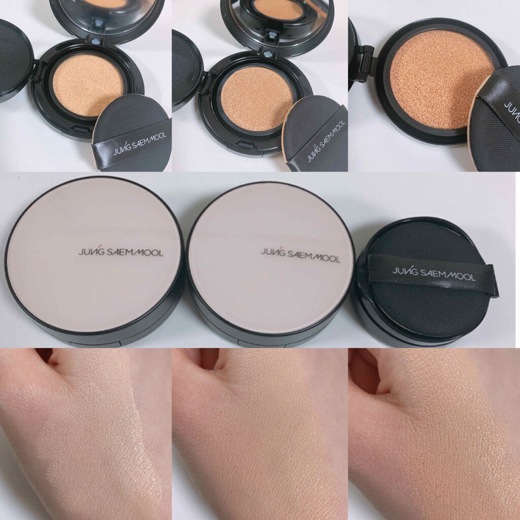 エッセンシャル スキン ヌーダー クッション/JUNG SAEM MOOL/クッションファンデーションを使ったクチコミ（2枚目）