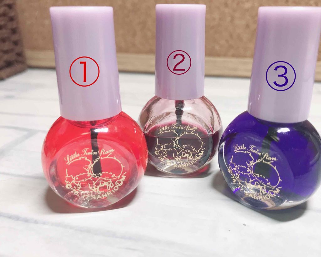 サンリオネイル/DAISO/マニキュアを使ったクチコミ（2枚目）