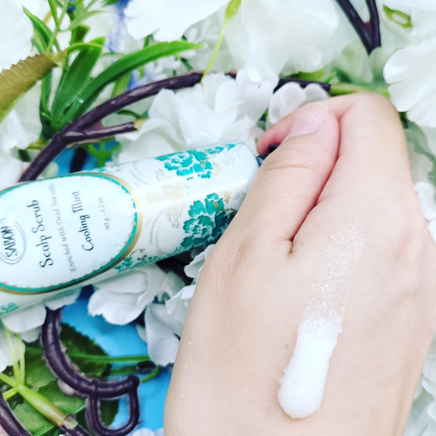 ヘッドスクラブ リフレッシング(ミント)/SABON/ヘッドスクラブを使ったクチコミ(1枚目)