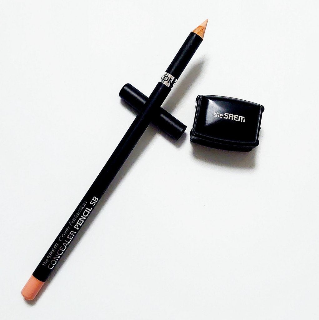 カバーパーフェクション コンシーラー ペンシル/the SAEM/ペンシルコンシーラーを使ったクチコミ(2枚目)