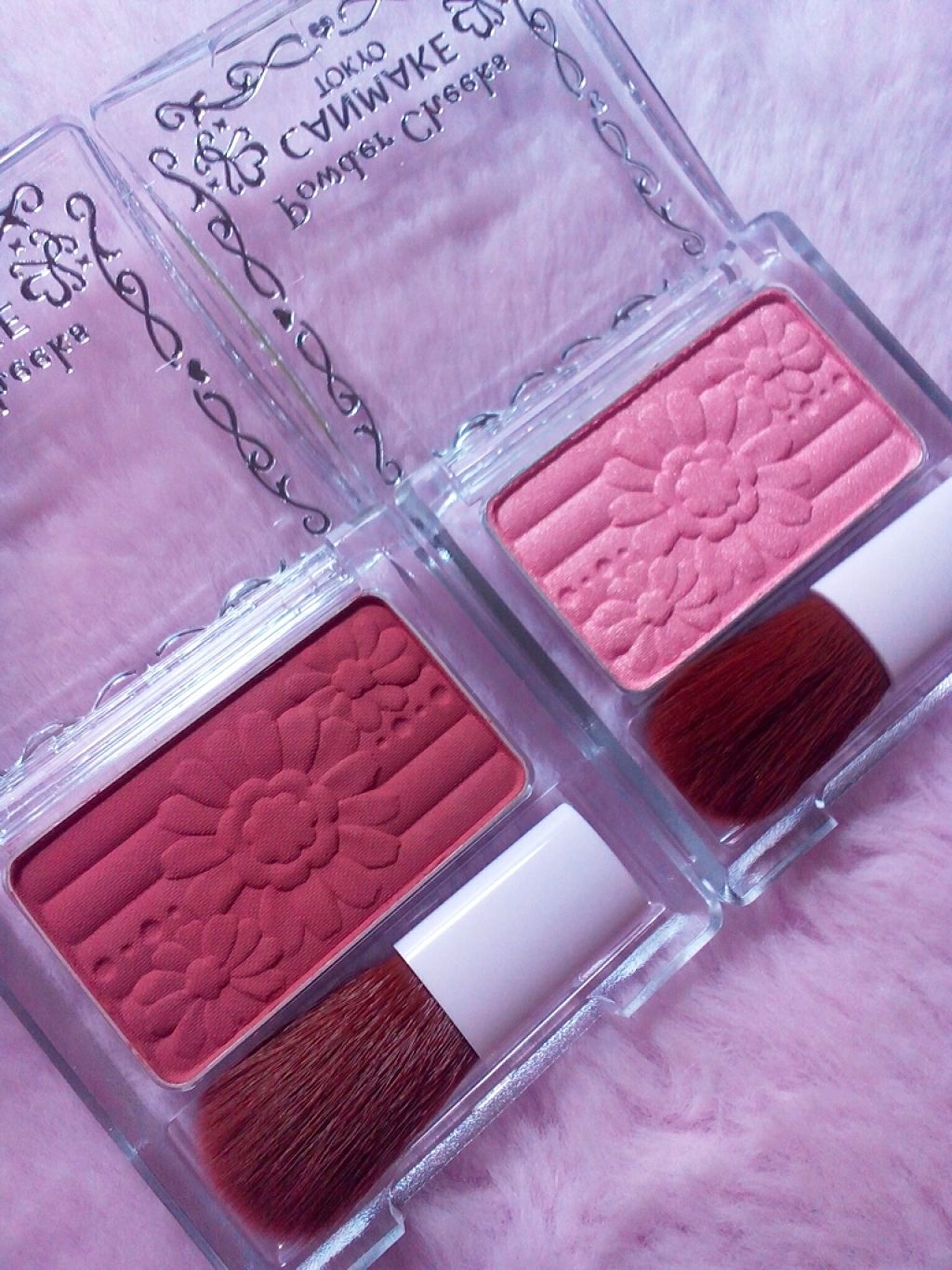 【旧品】パウダーチークス/キャンメイク/パウダーチークを使ったクチコミ(1枚目)