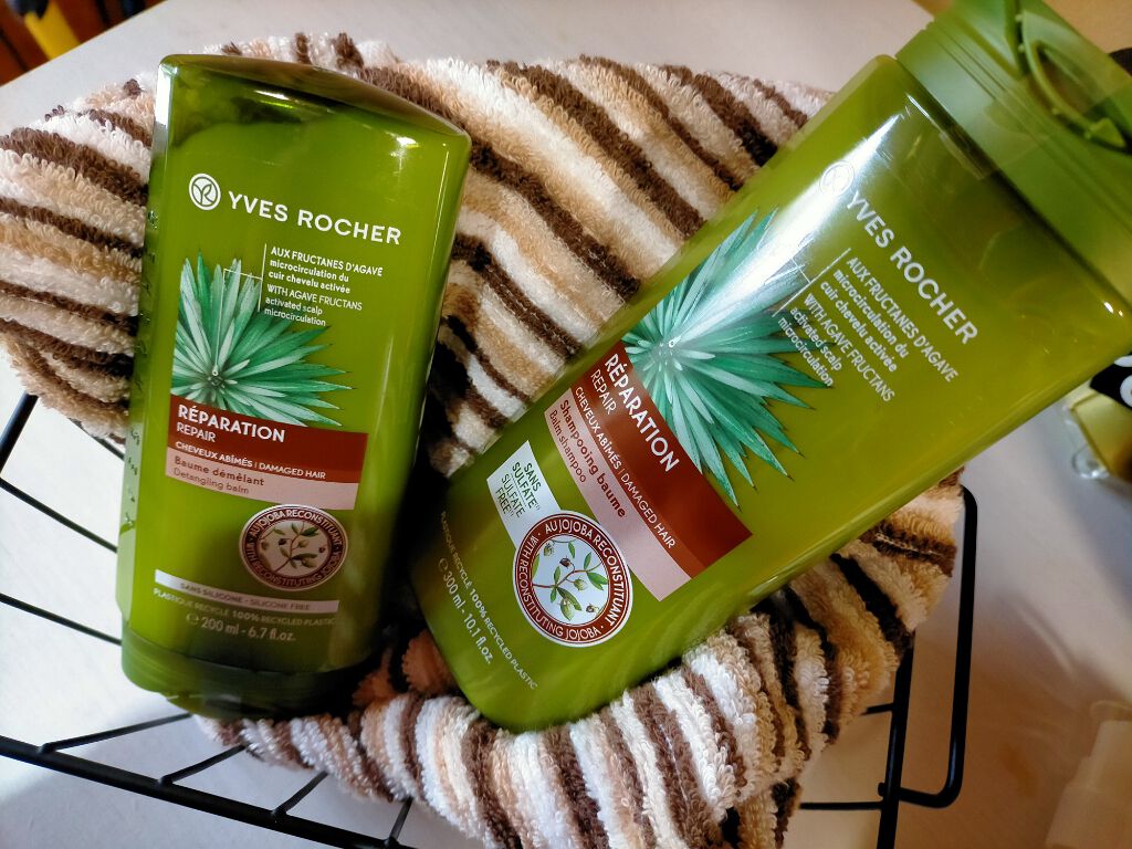 ヘルシースカルプ シャンプー リペア／コンディショナー リペア/イヴ・ロシェ/市販シャンプーを使ったクチコミ（1枚目）