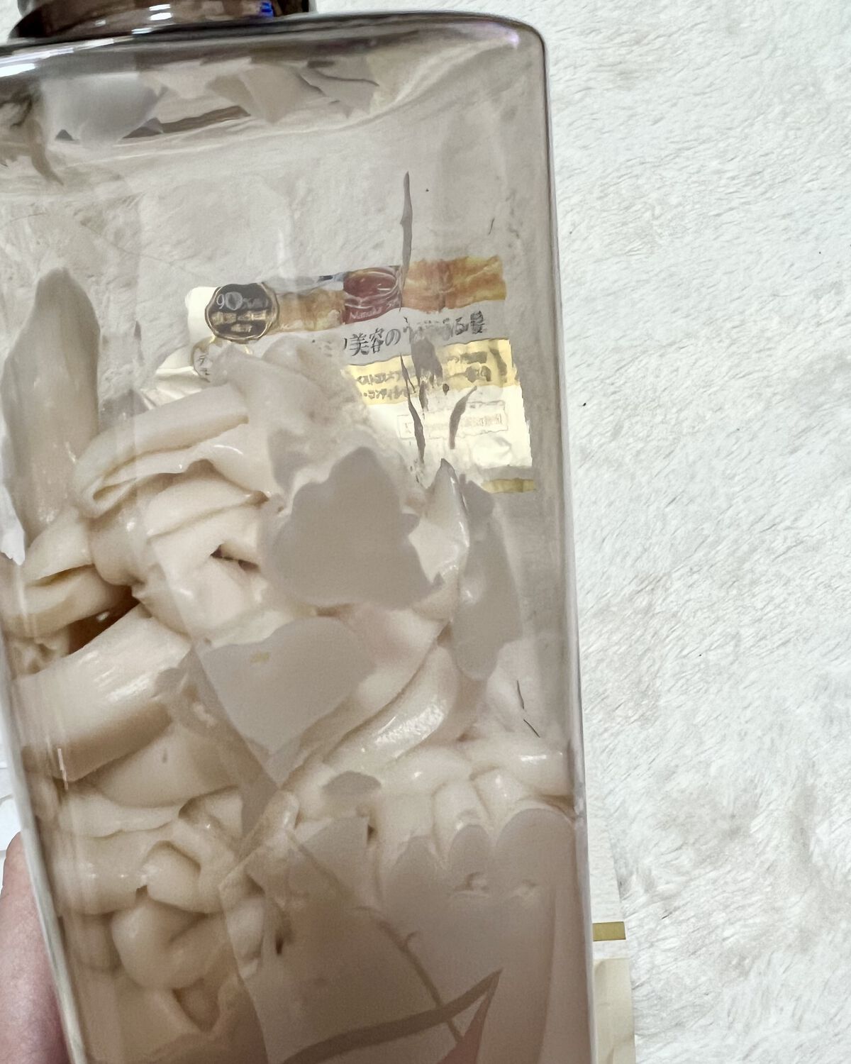 ディープモイスト シャンプー1.0／ヘアトリートメント2.0 ヘアトリートメント（詰替）350g/&honey/市販シャンプーを使ったクチコミ（1枚目）