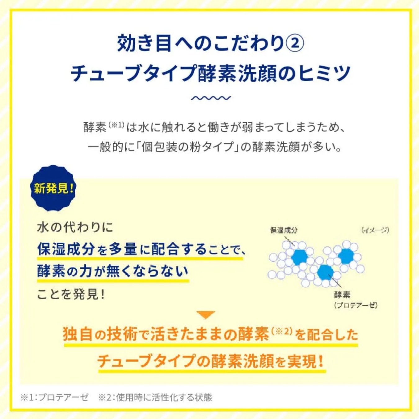 ディープクリア酵素洗顔	/メラノCC/洗顔フォームを使ったクチコミ（3枚目）