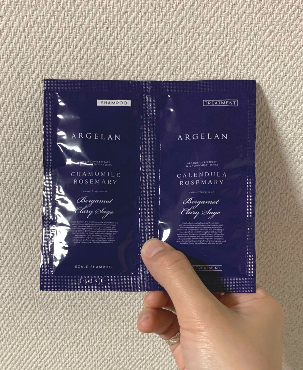 バランシング モイスト スカルプ シャンプー/ヘア トリートメント/アルジェラン/市販シャンプーを使ったクチコミ（1枚目）