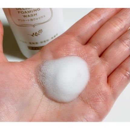 デリケート泡ウォッシュ/ロリエ/デリケートゾーンケアを使ったクチコミ(2枚目)