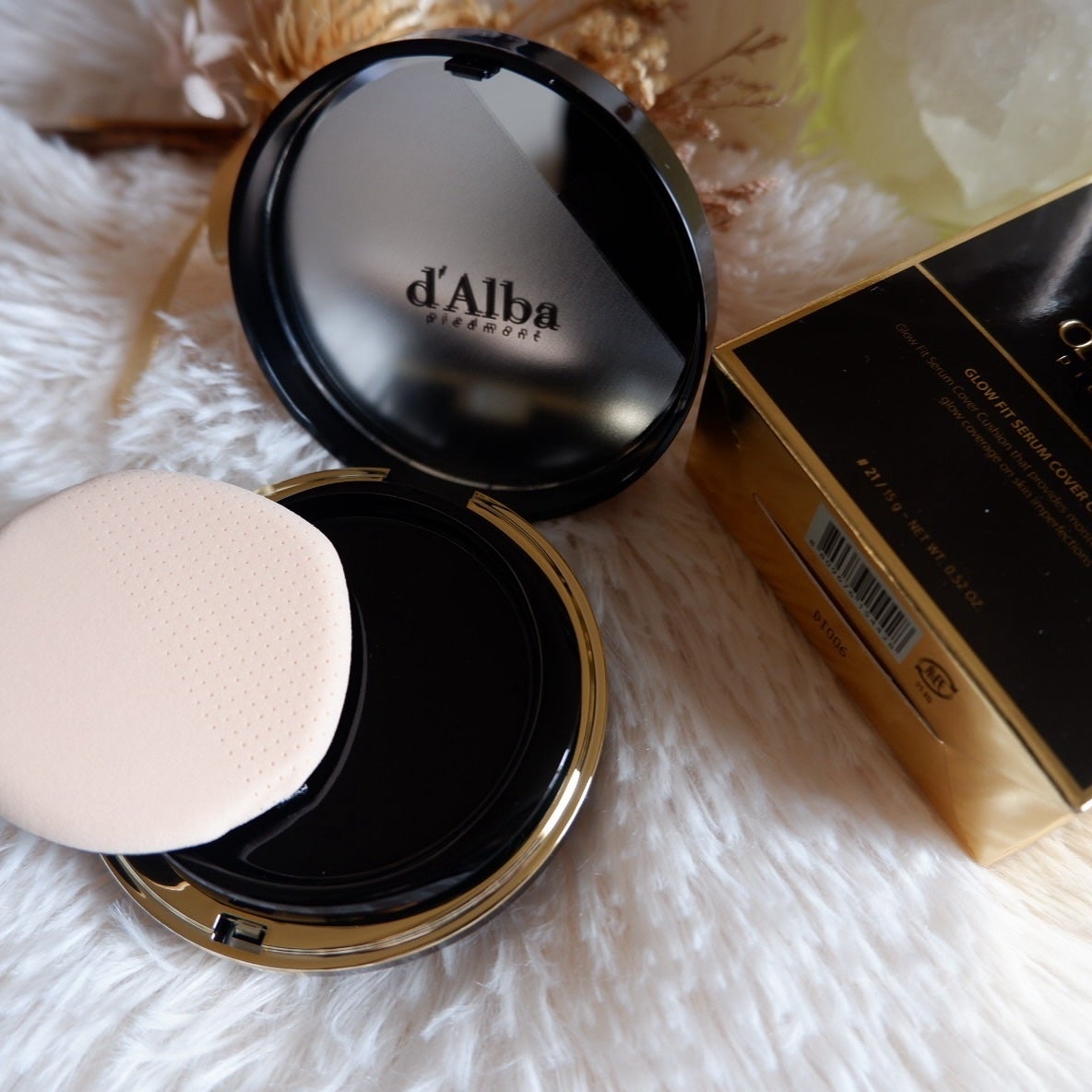 グロウフィットセラムカバークッション/ダルバ/クッションファンデーションを使ったクチコミ(5枚目)