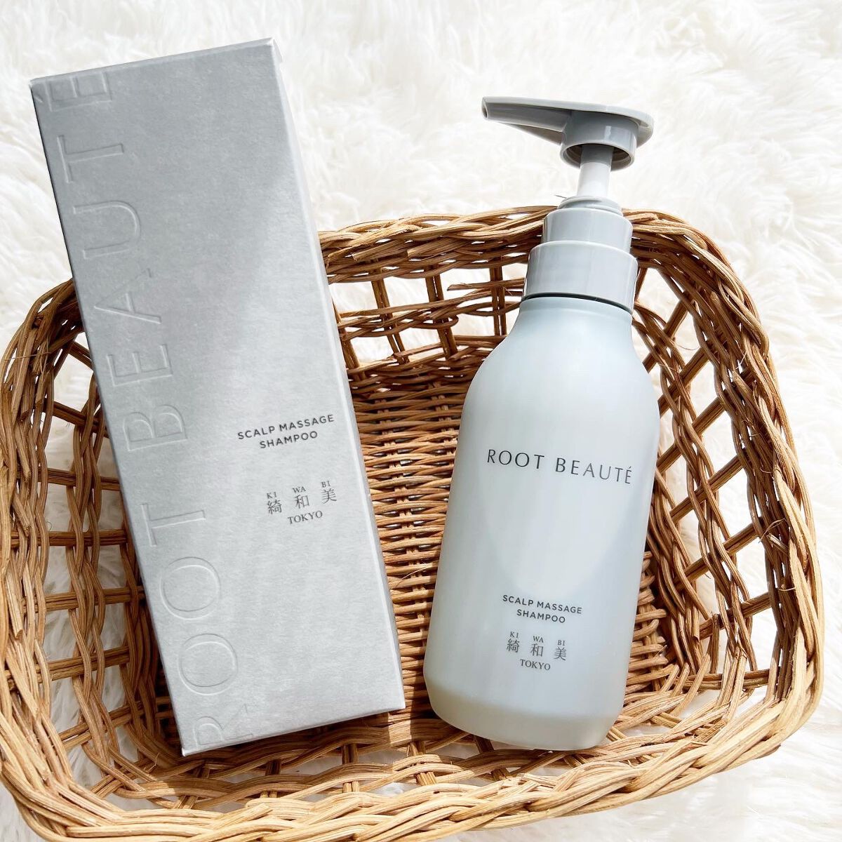 ROOT BEAUTÉ スカルプマッサージシャンプー/コンディショナー/綺和美/市販シャンプーを使ったクチコミ（1枚目）