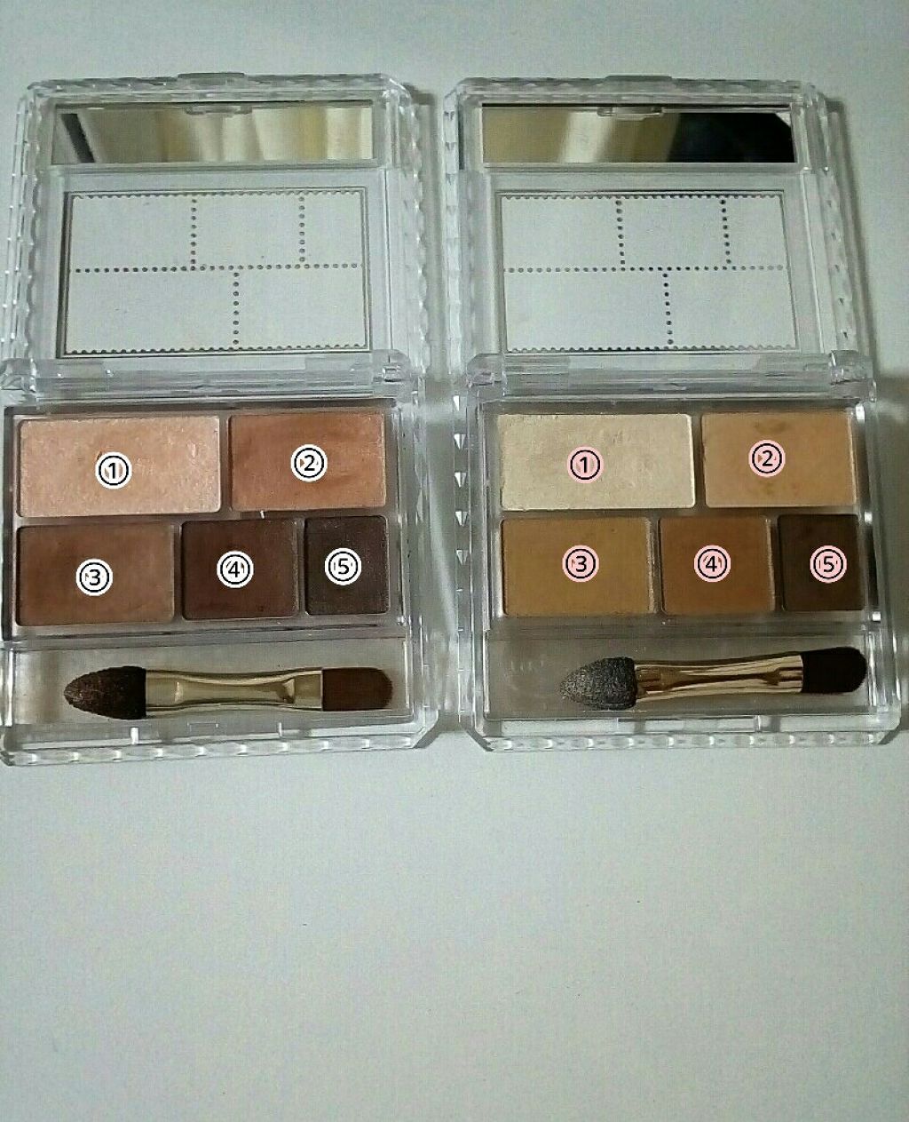 パーフェクトマルチアイズ/キャンメイク/アイシャドウパレットを使ったクチコミ（2枚目）