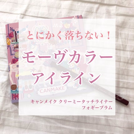 クリーミータッチライナー/キャンメイク/ジェルアイライナーを使ったクチコミ(1枚目)