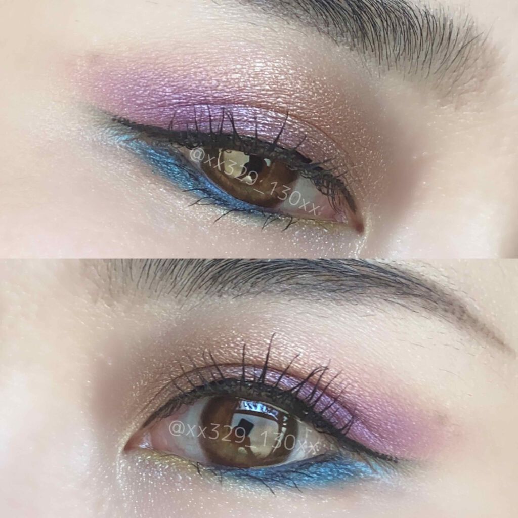 UR GLAM　BLOOMING EYE COLOR PALETTE/U R GLAM/アイシャドウパレットを使ったクチコミ（2枚目）