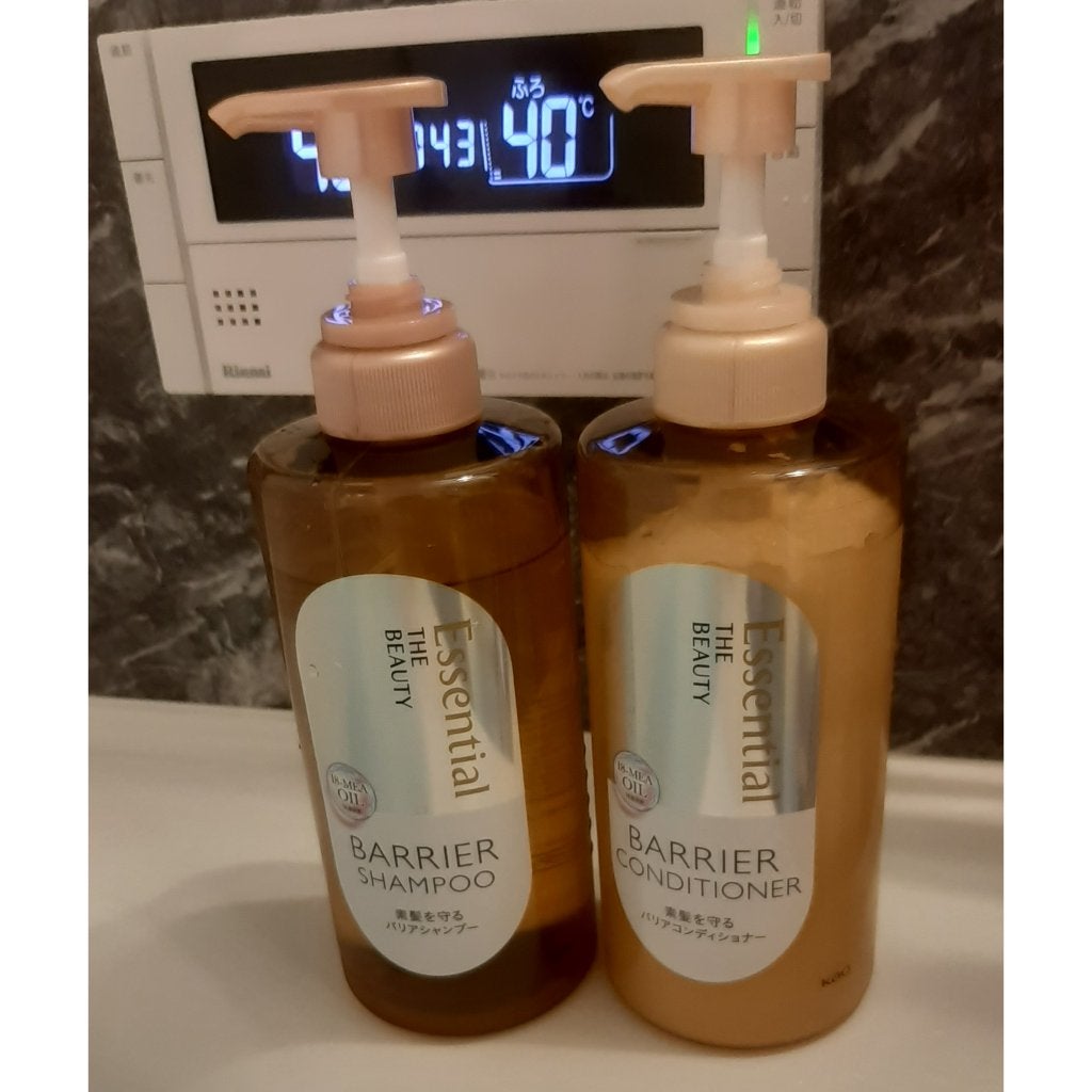 ザビューティ 髪のキメ美容素髪を守る バリアシャンプー/コンディショナー/エッセンシャル/シャンプー・コンディショナーを使ったクチコミ(2枚目)