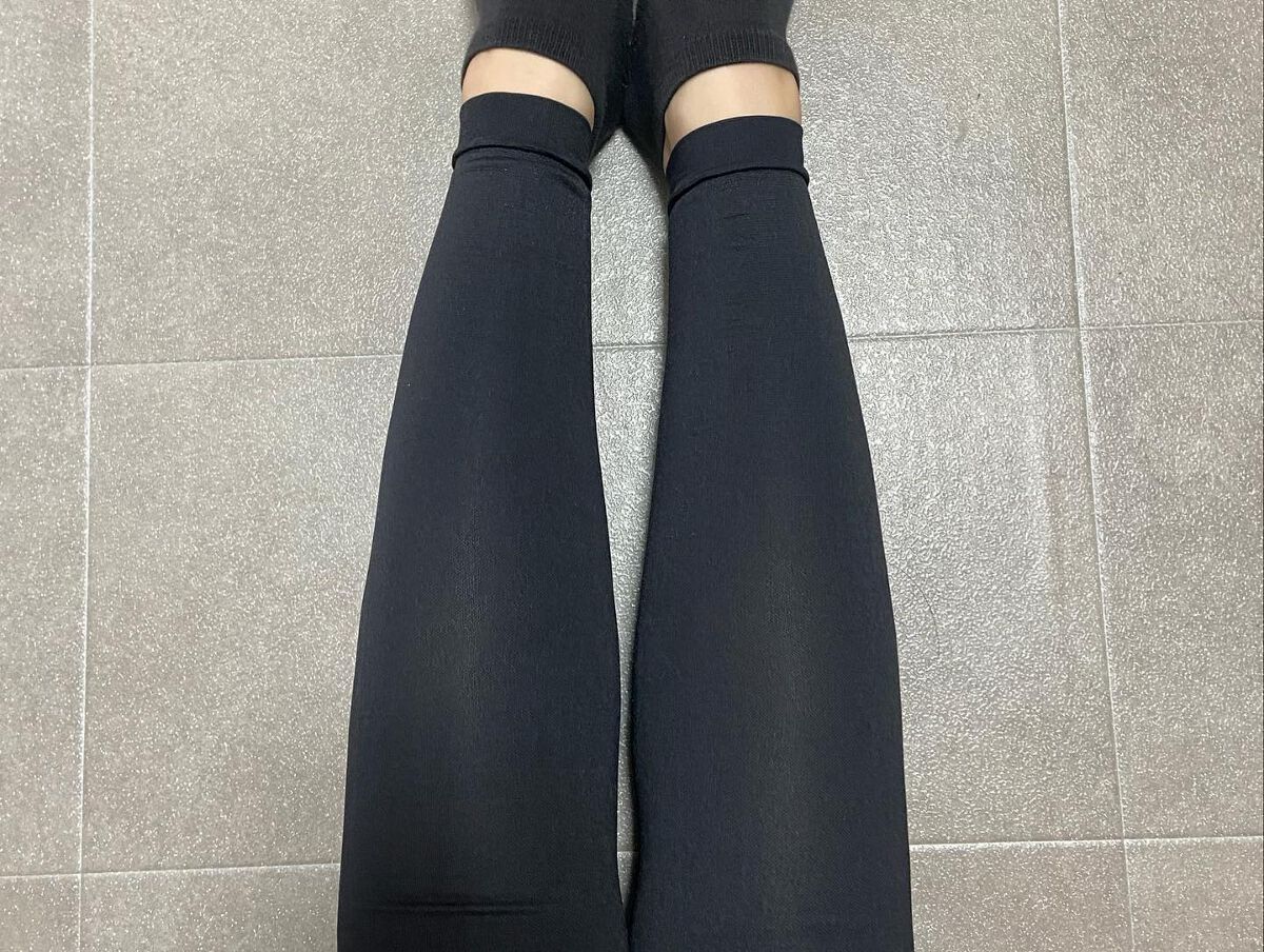 スリムレギンス color+/BELMISE/着圧ソックス・レギンスを使ったクチコミ(4枚目)