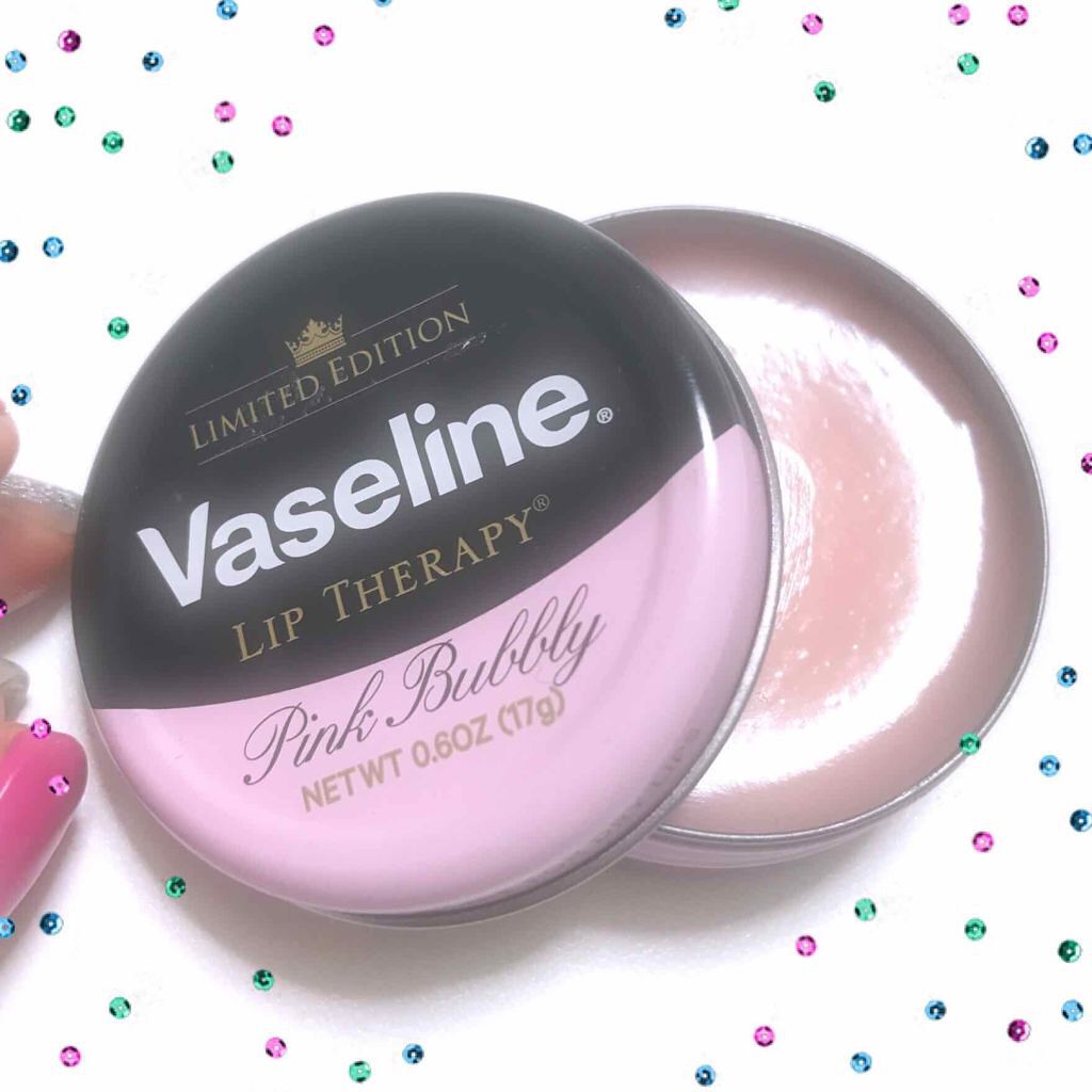 リップ スパークリングピンク/ヴァセリン/リップケアを使ったクチコミ（1枚目）