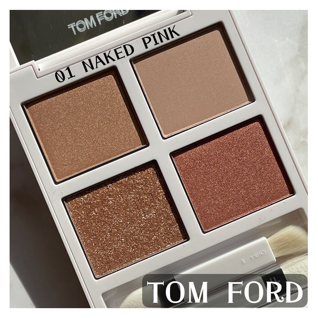 ソレイユ アイ カラー クォード/TOM FORD BEAUTY/アイシャドウパレットを使ったクチコミ(1枚目)