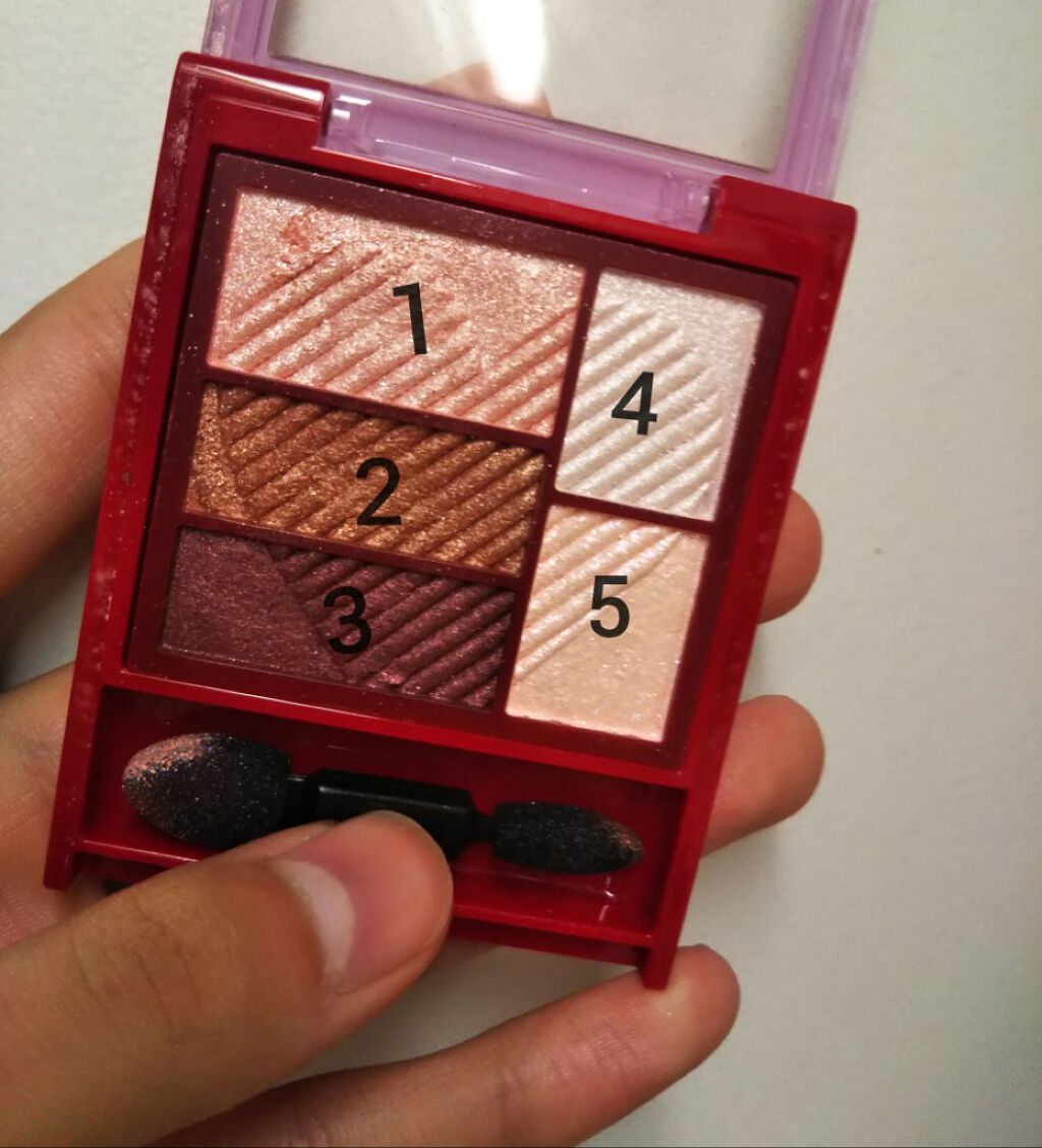 トリプルレシピアイズ/インテグレート/アイシャドウパレットを使ったクチコミ（3枚目）