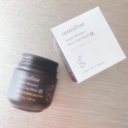 スーパーヴォルカニック ポア クレイマスク/innisfree/洗い流すパック・マスクを使ったクチコミ(1枚目)