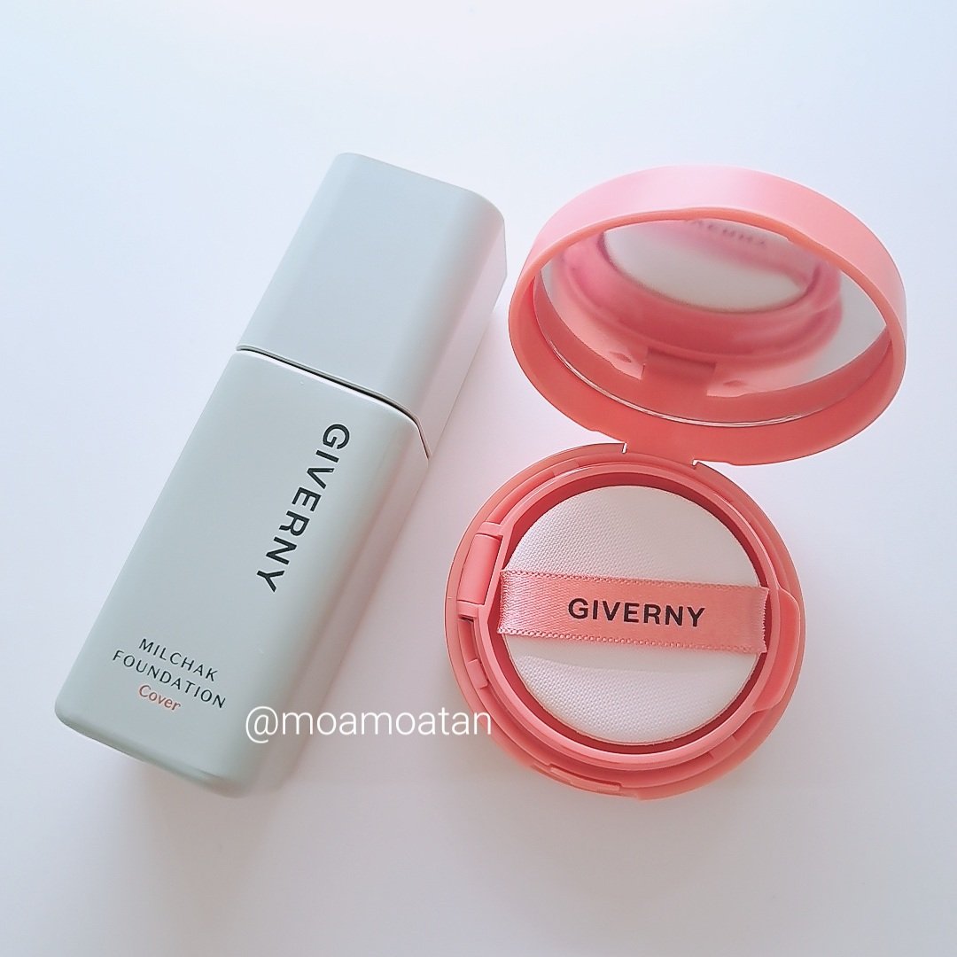 ジヴェルニー 密着カバーファンデーション 23 ミディアムベージュ/GIVERNY/リキッドファンデーションを使ったクチコミ（1枚目）