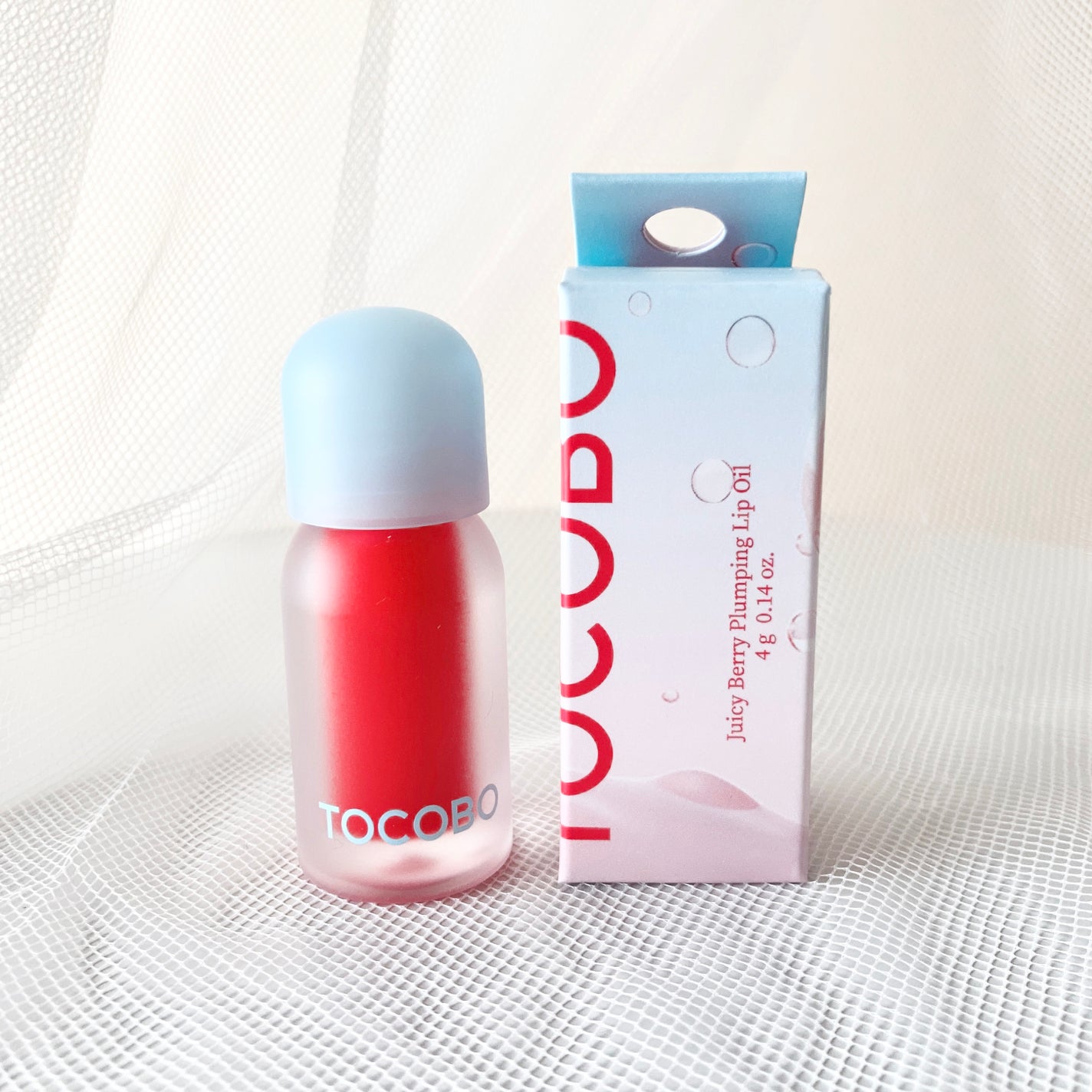 ジューシーベリープランピングリップオイル/TOCOBO/リップグロスを使ったクチコミ(4枚目)