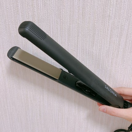ストレートヘアアイロン/SALONIA/ストレートアイロンを使ったクチコミ(1枚目)