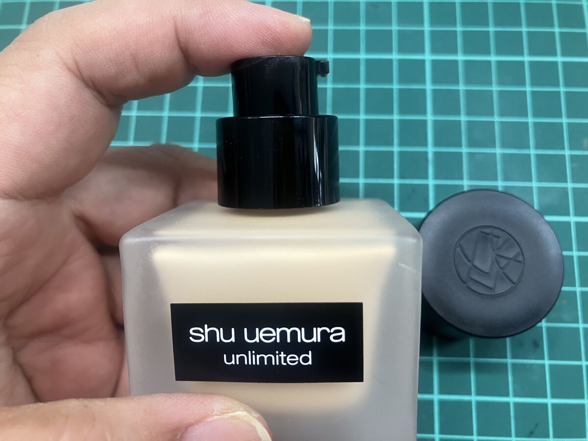 （旧）アンリミテッド ラスティング フルイド/shu uemura/リキッドファンデーションを使ったクチコミ（2枚目）