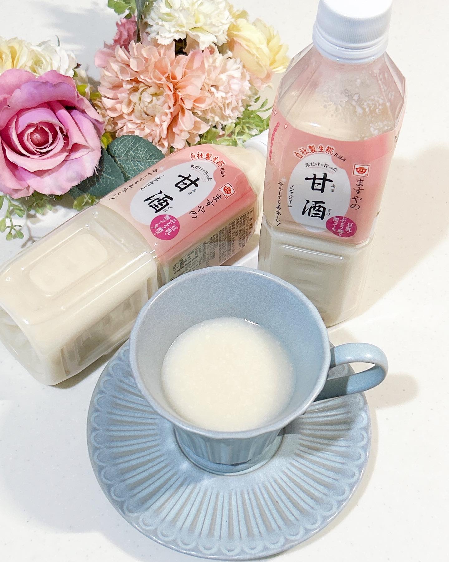 ますやの米だけで作った甘酒/ますやみそ/ドリンクを使ったクチコミ（1枚目）