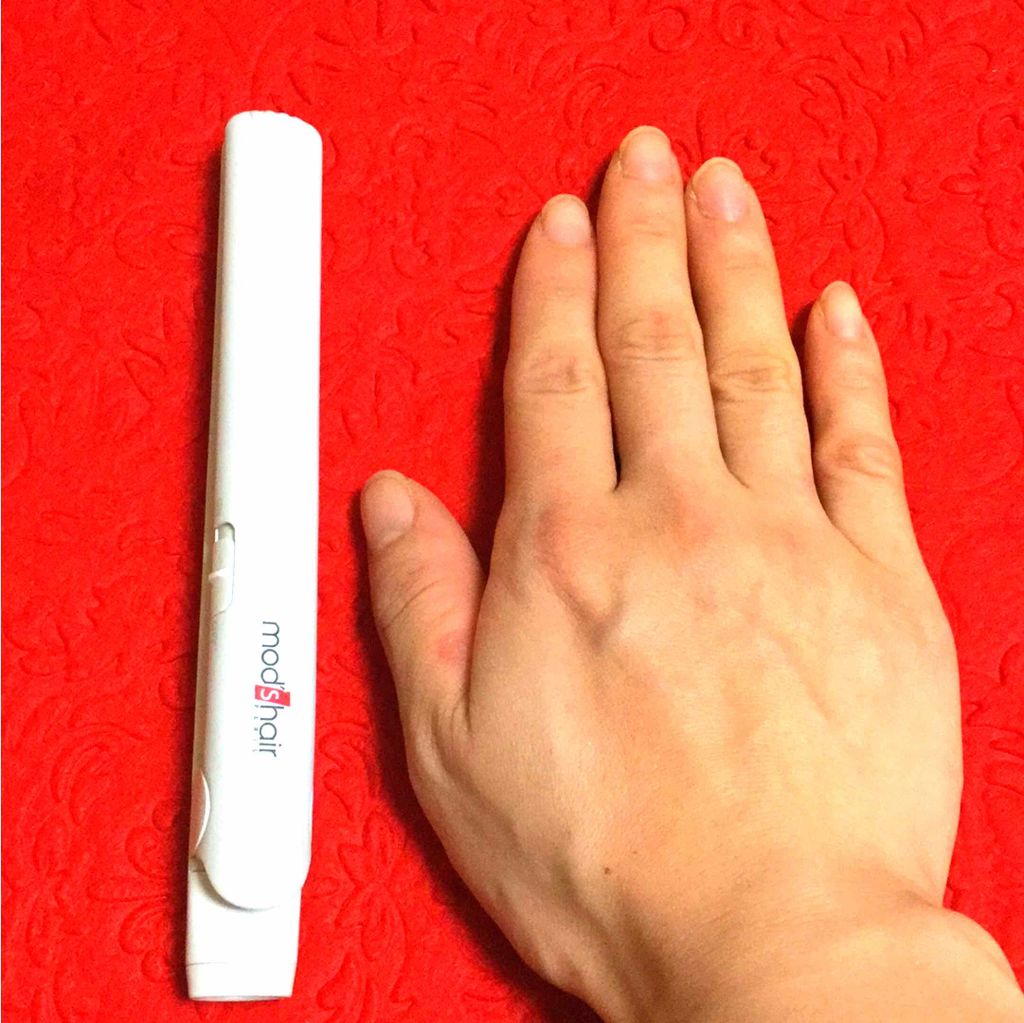 スタイリッシュ モバイルヘアアイロン/mod's hair/ストレートアイロンを使ったクチコミ（3枚目）