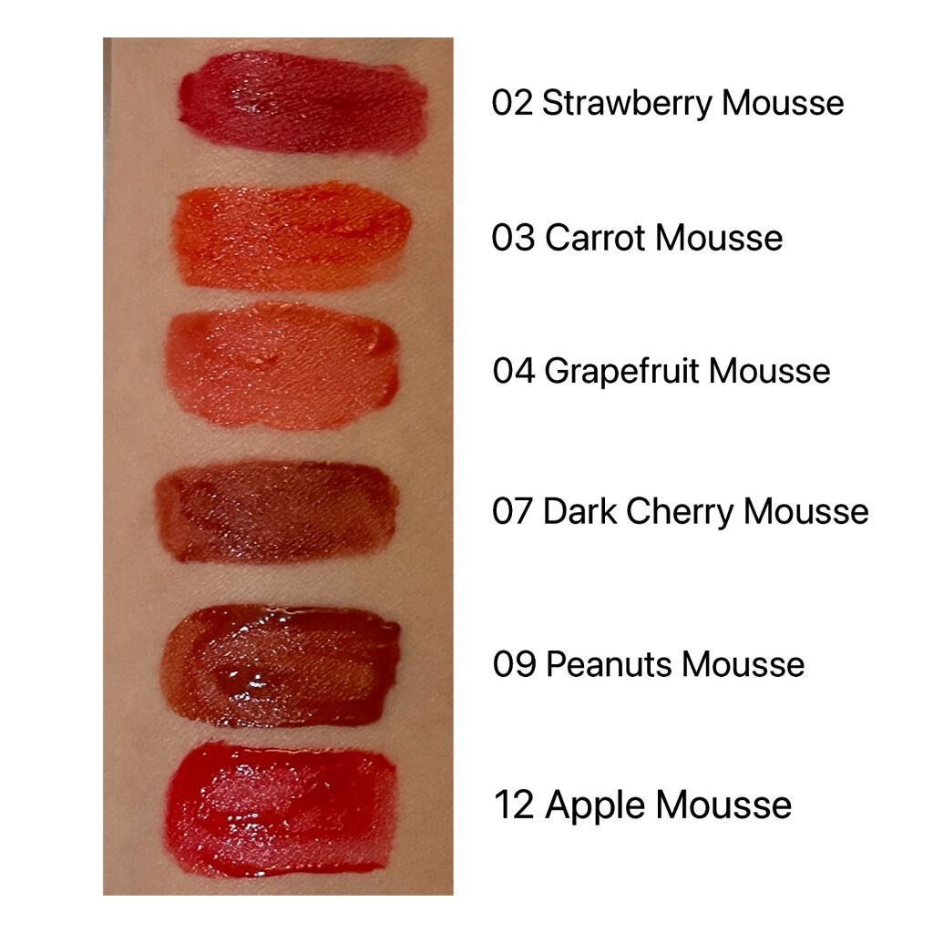 ムース キャンディー ティント/the SAEM/リップティントを使ったクチコミ（2枚目）