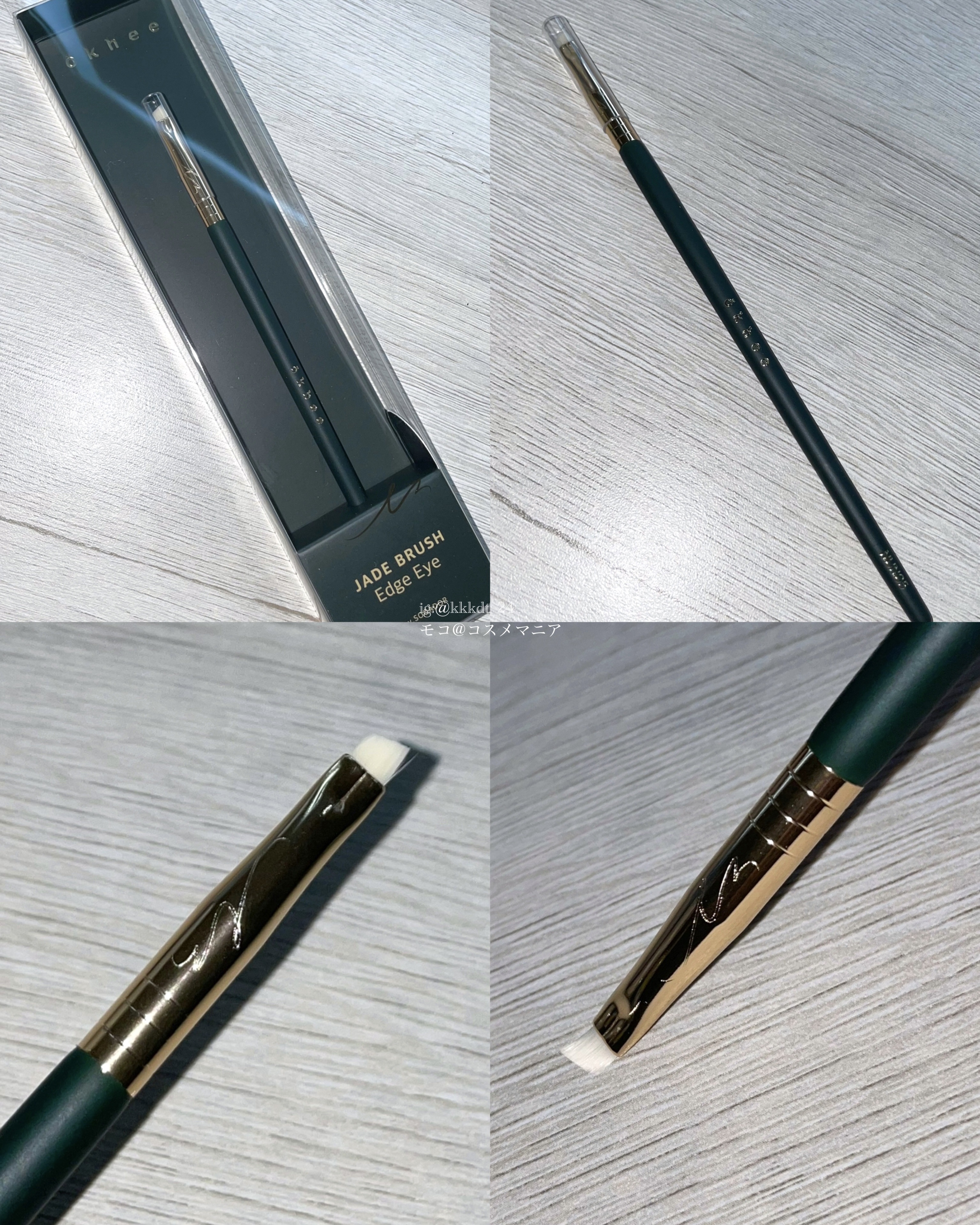 okhee 白玉ファンデーションブラシ/SOOA DOR/メイクブラシを使ったクチコミ（3枚目）