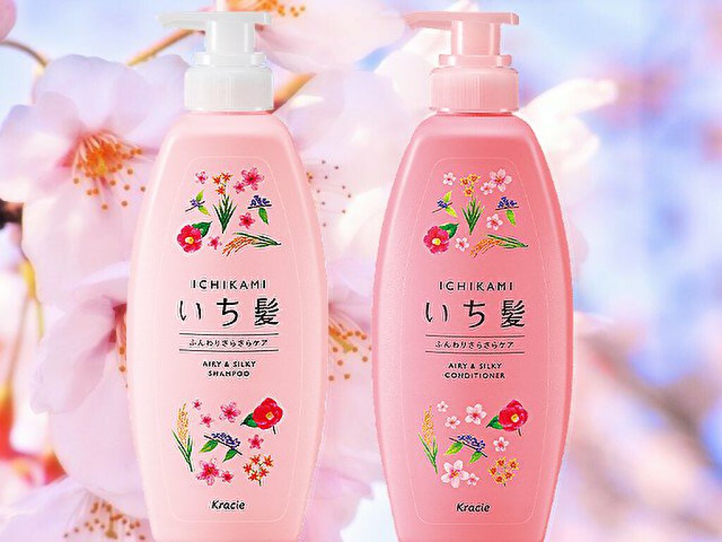 ふんわりさらさらケア シャンプー／コンディショナー / いち髪の