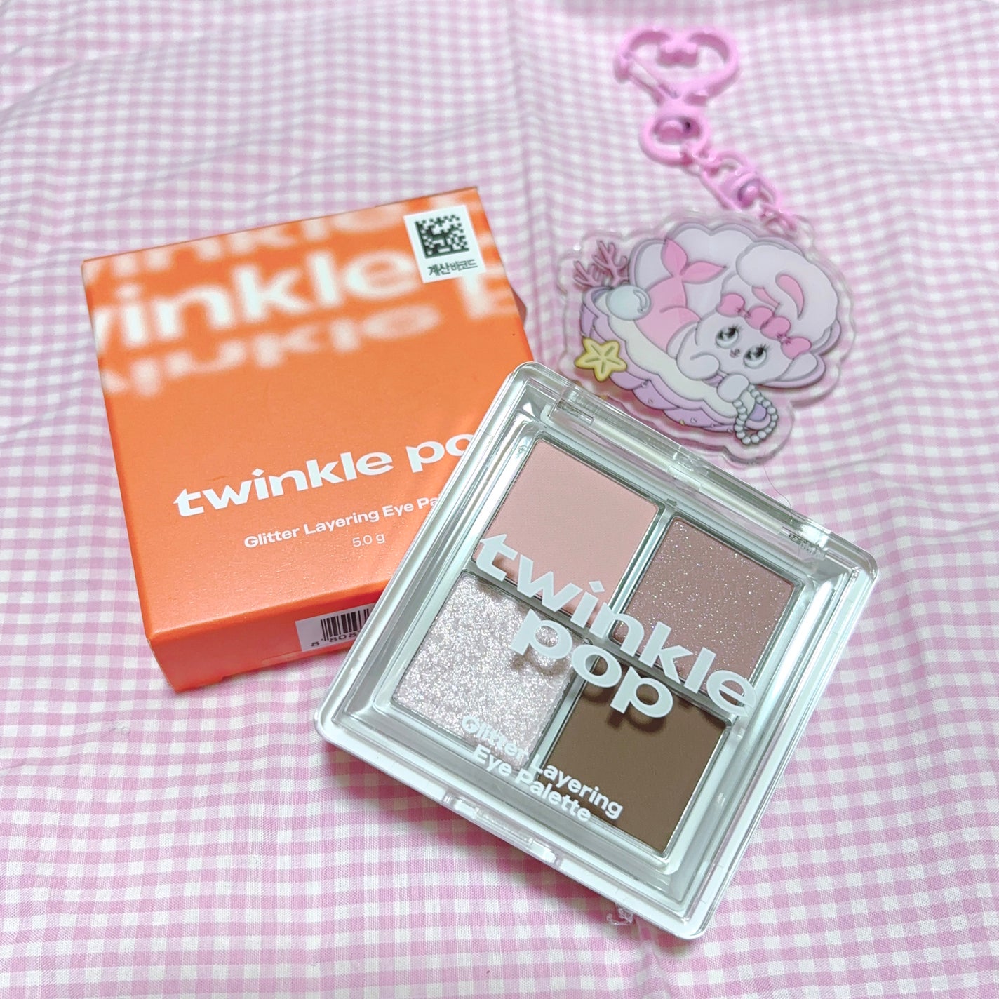 グリッターレイヤリングアイシャドウパレット/TWINKLE POP/アイシャドウパレットを使ったクチコミ(1枚目)
