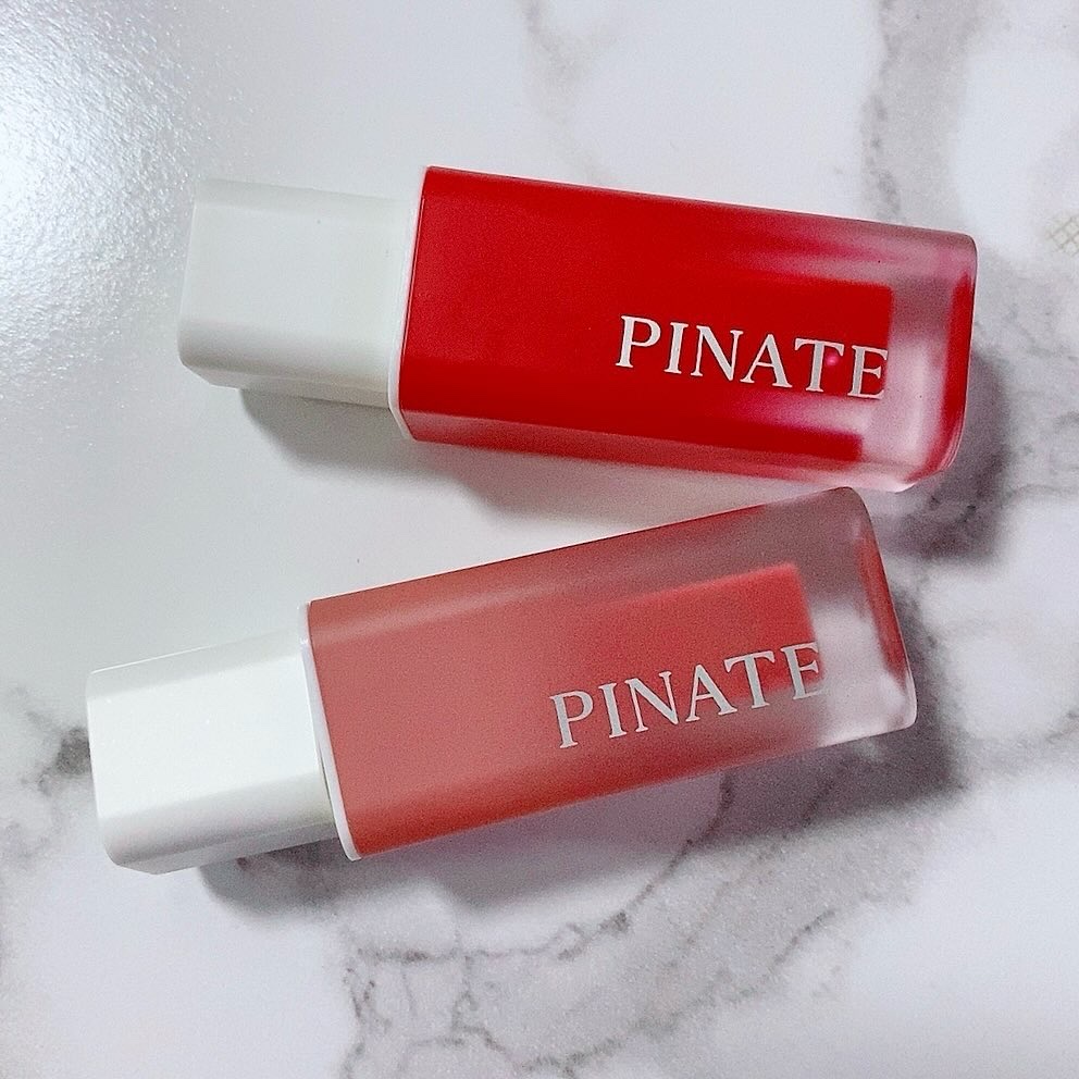 ナチュラルブルームリップオイルセラム 3色セット/PINATE/リップグロスを使ったクチコミ（1枚目）