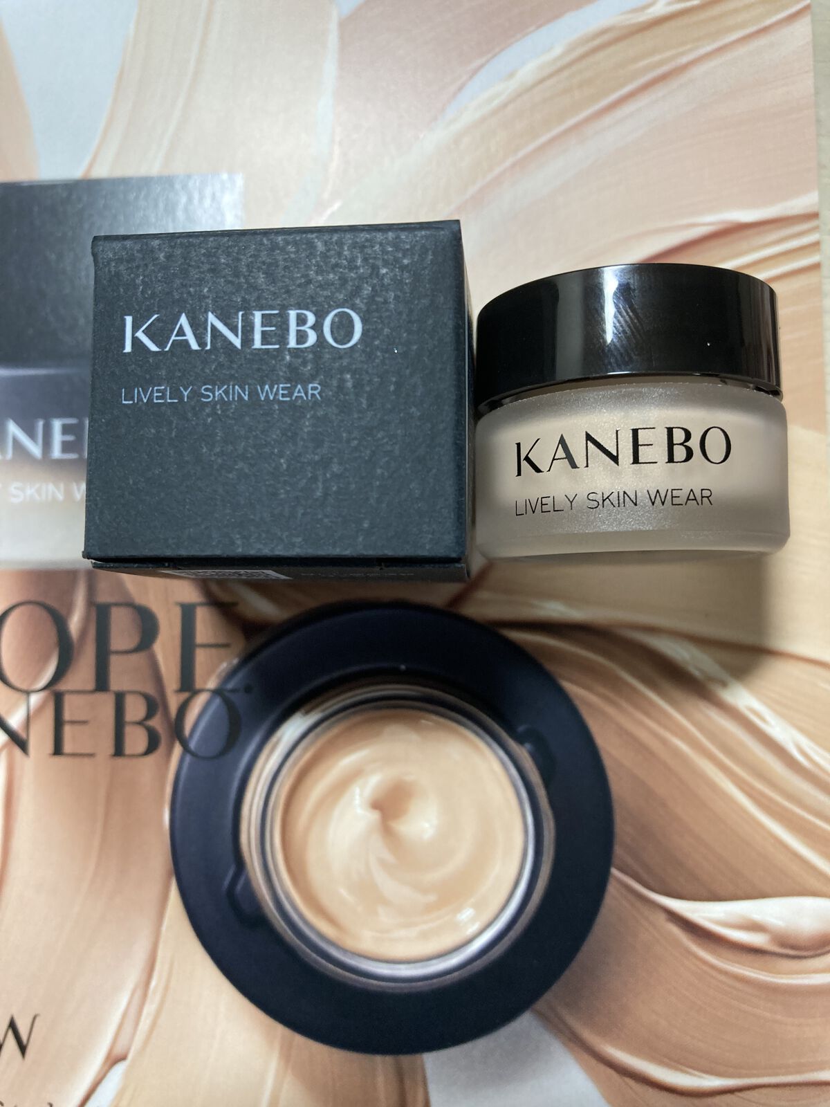 ライブリースキン　ウェア/KANEBO/クリーム・エマルジョンファンデーションを使ったクチコミ（1枚目）