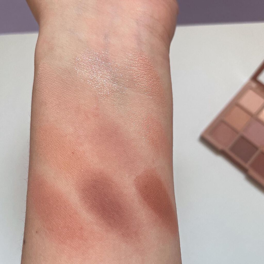 ムードナインマルチパレット/ShionLe/アイシャドウパレットを使ったクチコミ（3枚目）