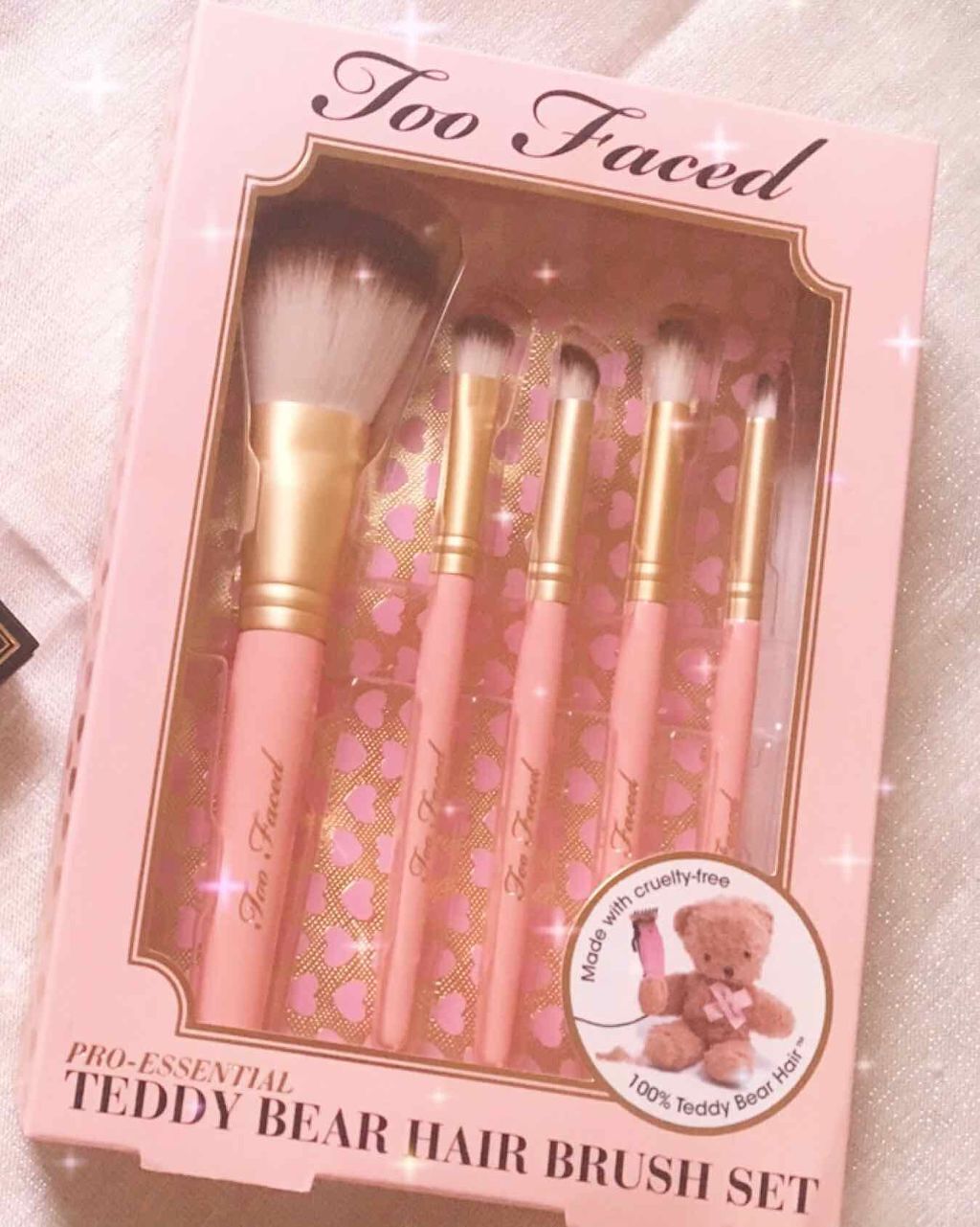テディベアブラシ/Too Faced/メイクブラシを使ったクチコミ(1枚目)