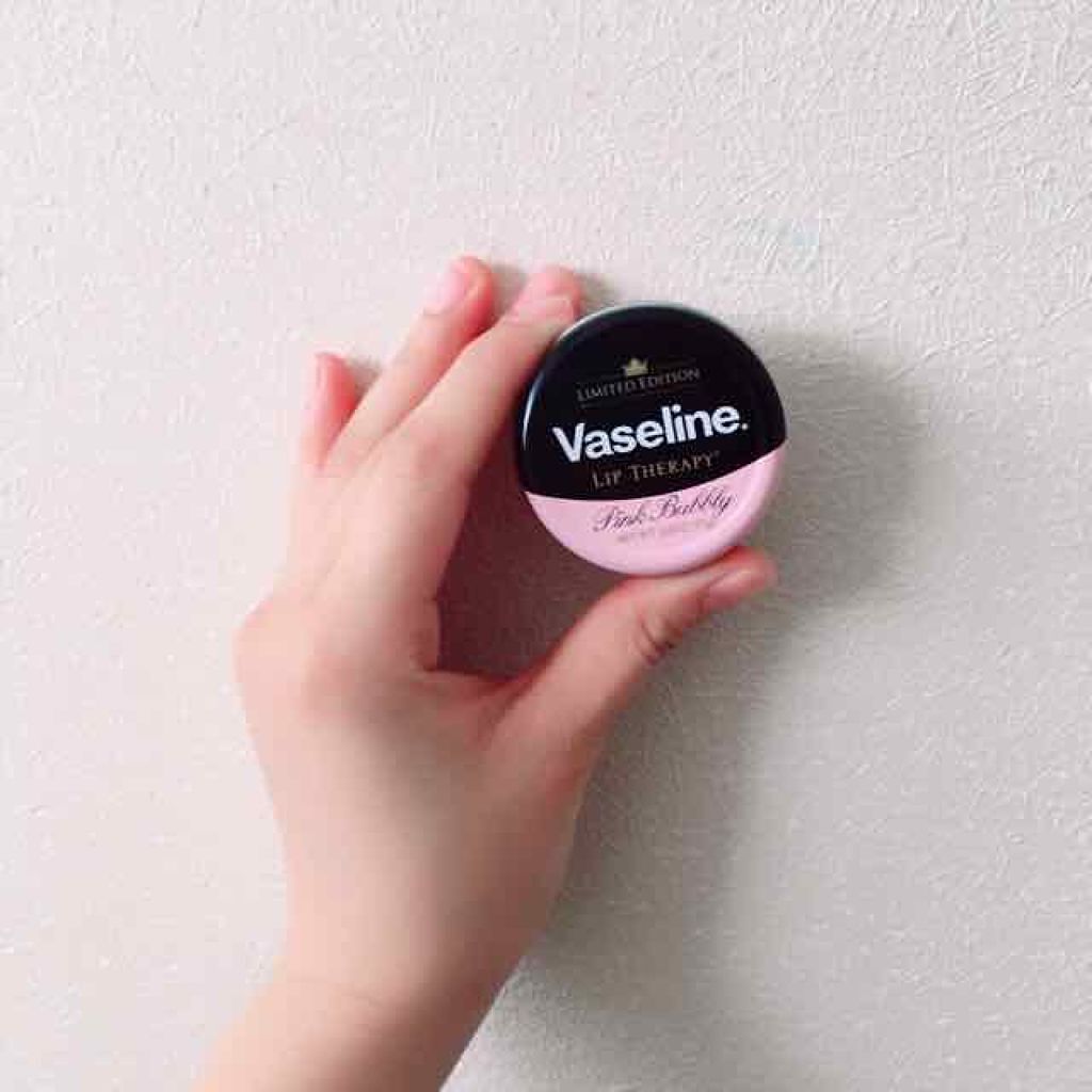 リップ スパークリングピンク/ヴァセリン/リップケアを使ったクチコミ(1枚目)