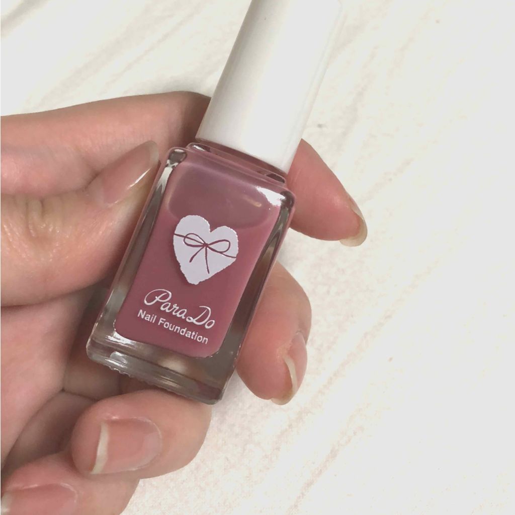 ネイルファンデーション/パラドゥ/マニキュアを使ったクチコミ（2枚目）