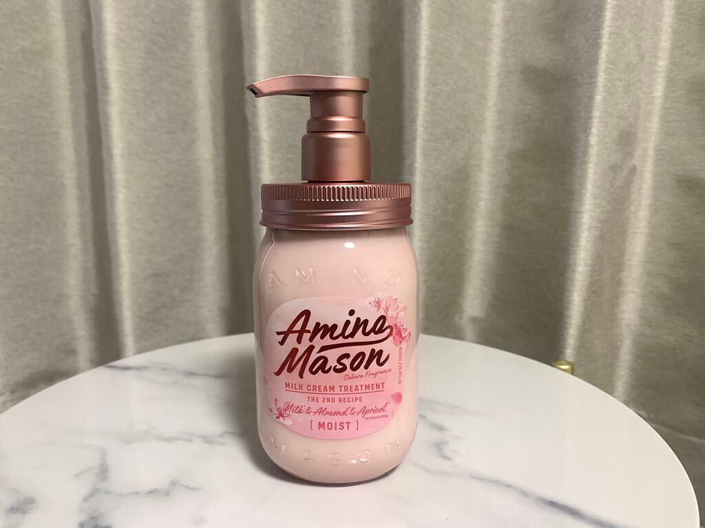 ディープモイスト シャンプー&ヘアトリートメント ミニマスクパック付き さくら限定キット2021/アミノメイソン/その他キットセットを使ったクチコミ(5枚目)