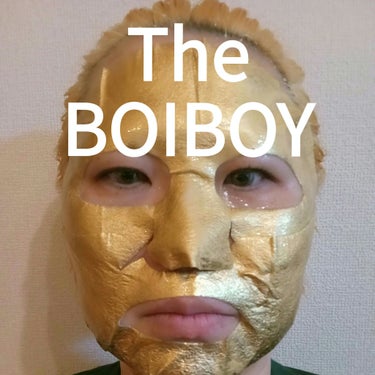 TheBOIBOY エイジ ボリューミングマスクのクチコミ「TheBOIBOY
エイジ ボリューミングマスク

これ、
あってるのかな、、、

金色が内側.....」（1枚目）