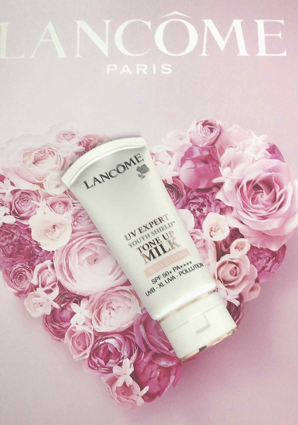 UV エクスペール トーン アップ ローズ/LANCOME/日焼け止め・UVケアを使ったクチコミ(1枚目)