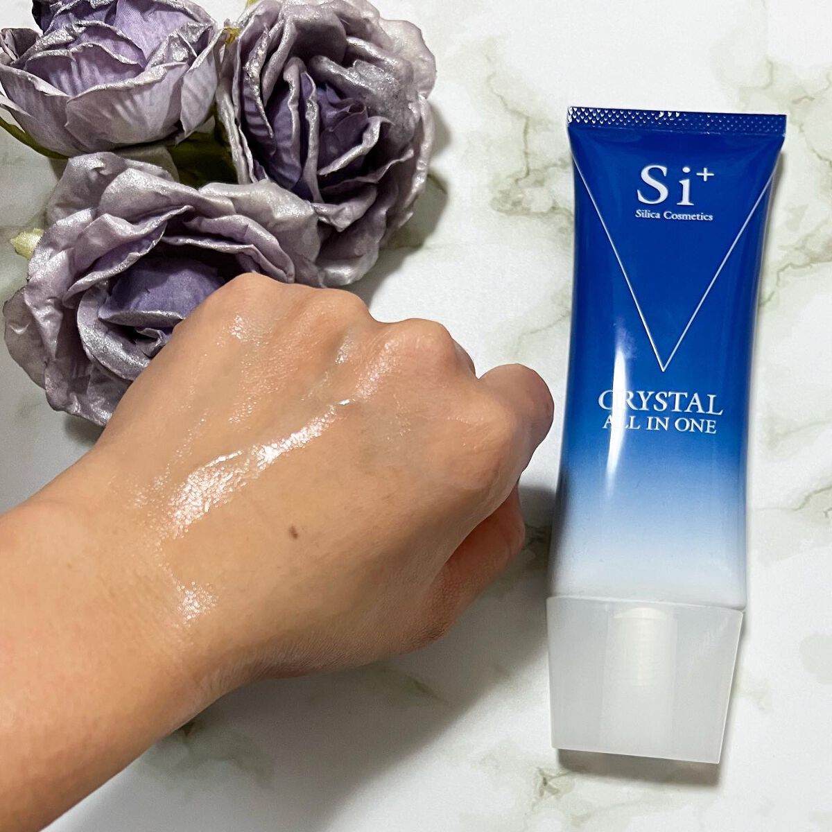 クリスタルオールインワン/Si+/フェイスクリームを使ったクチコミ(3枚目)
