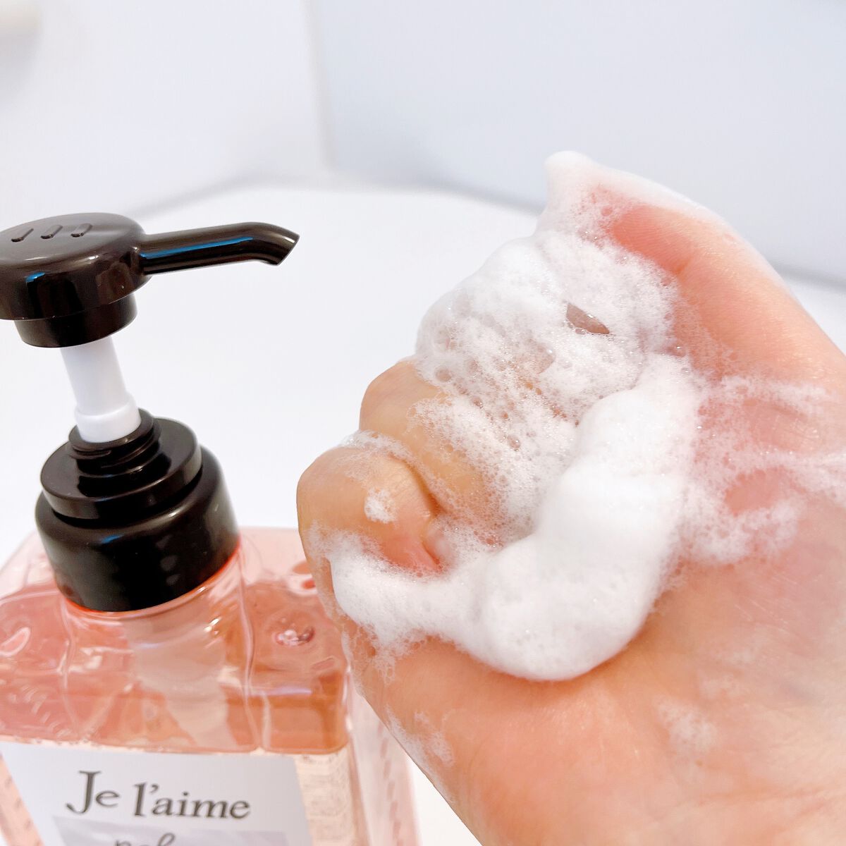 リラックス ミッドナイトリペア シャンプー／ヘアトリートメント (ストレート＆グロス) ヘアトリートメント本体 480ml/Je l'aime/市販シャンプーを使ったクチコミ（3枚目）