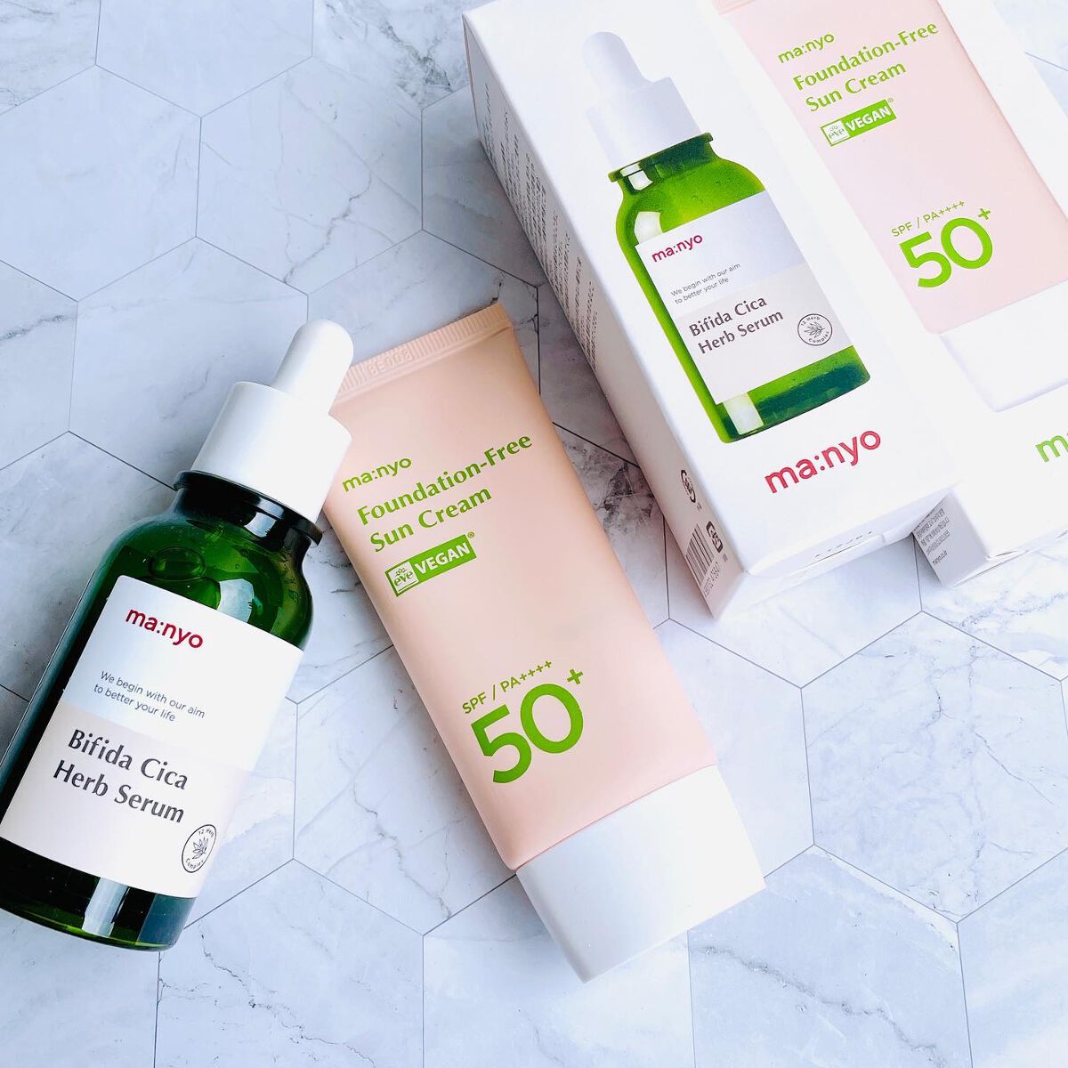 ビフィダシカハーブセラム/manyo/美容液を使ったクチコミ(9枚目)