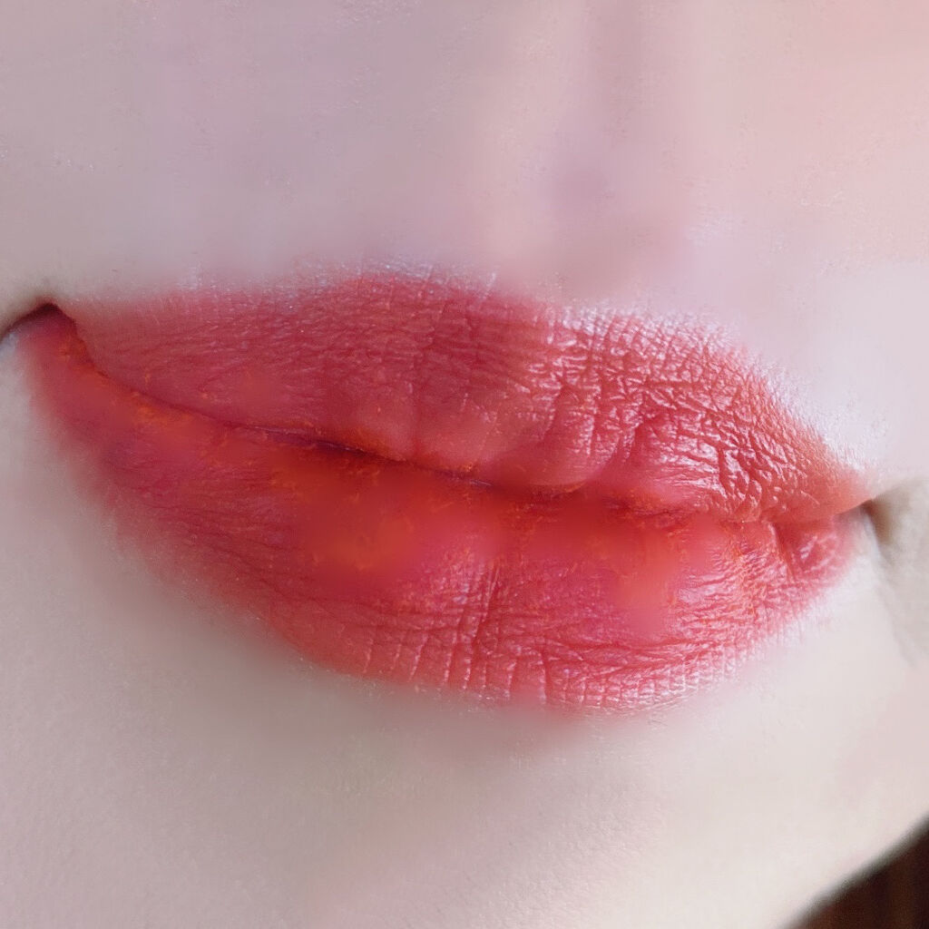 ケーキ リップスティック ルージュ アンリミテッド マット/shu uemura/口紅を使ったクチコミ（3枚目）