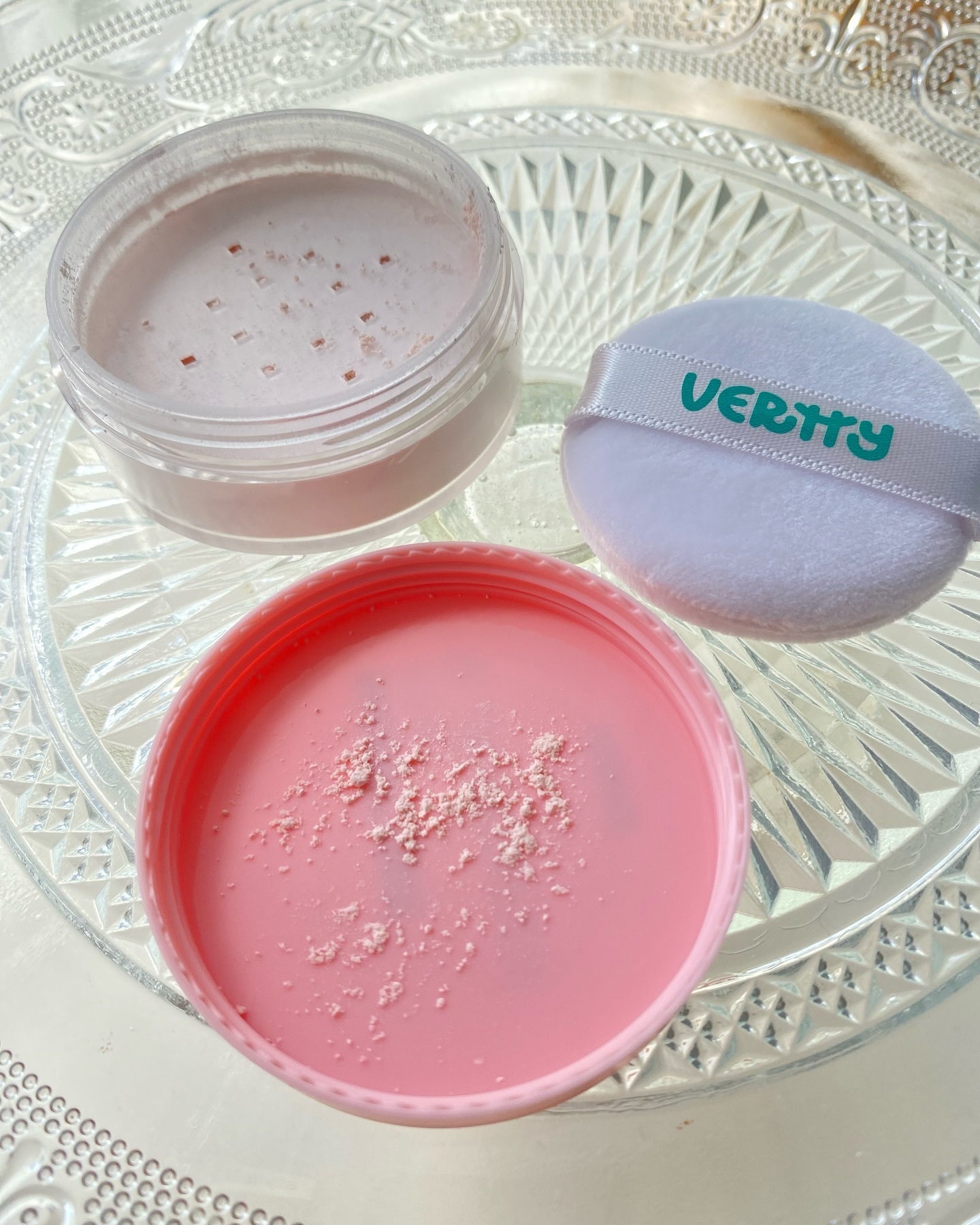 ノーセバムミントブラーパウダー /Vertty/ルースパウダーを使ったクチコミ（2枚目）