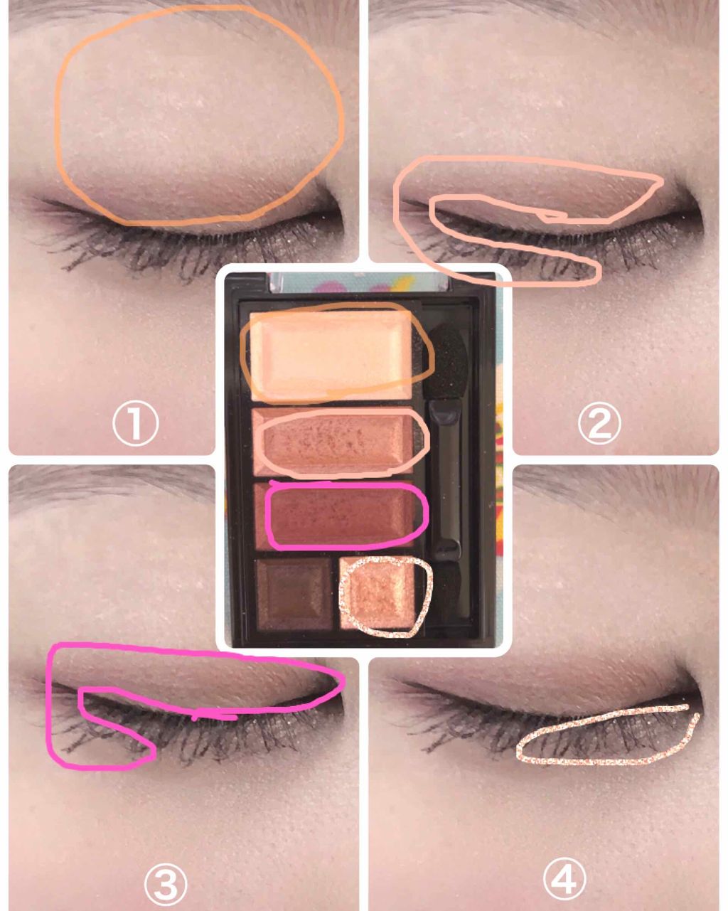 ショコラスウィート アイズ/リンメル ロンドン/アイシャドウパレットを使ったクチコミ（2枚目）