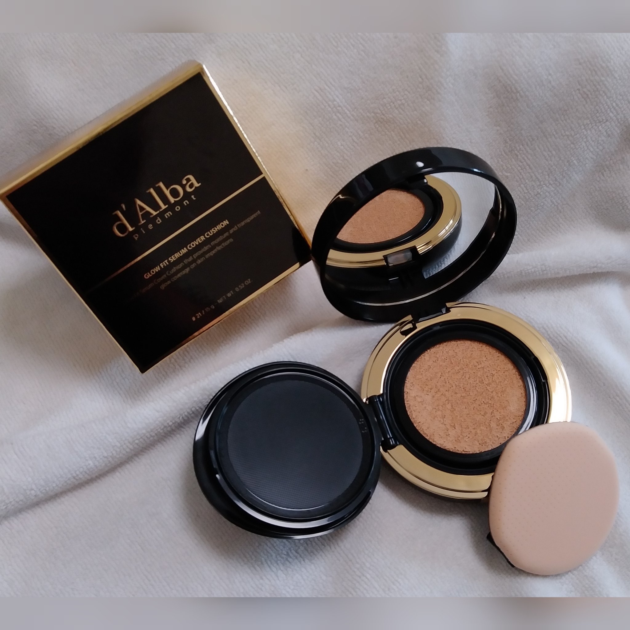 グロウフィットセラムカバークッション/ダルバ/クッションファンデーションを使ったクチコミ（2枚目）