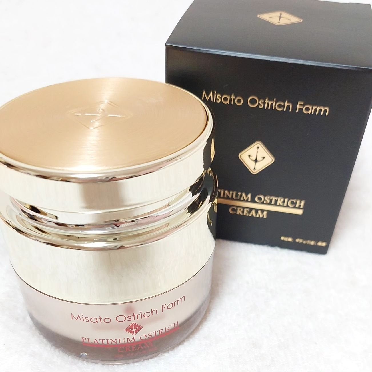 プラチナ&オーストリッチクリーム/美里オーストリッチファーム/フェイスクリームを使ったクチコミ(1枚目)