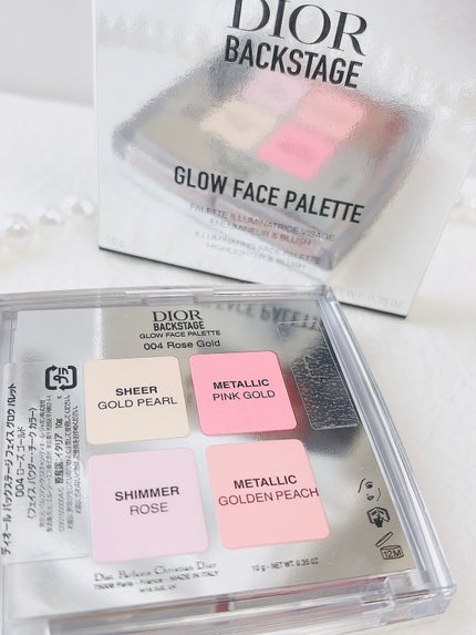 ディオール バックステージ フェイス グロウ パレット/Dior/ハイライトを使ったクチコミ(5枚目)